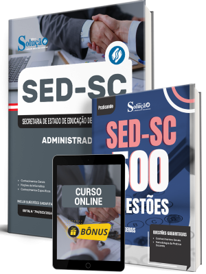 Combo SED-SC 2026 - Administrador - Imagem 1