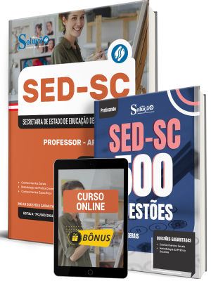 Combo SED-SC 2026 - Professor - Artes - Imagem 1