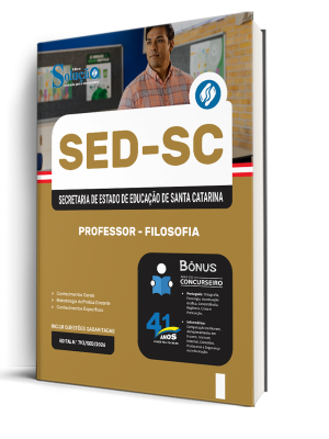 Combo SED-SC 2026 - Professor - Filosofia - Imagem 2