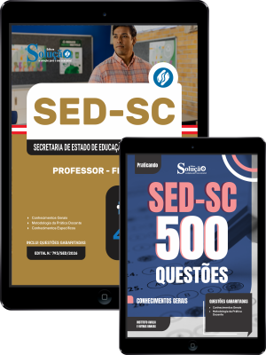 Combo SED-SC 2026 - Professor - Filosofia - Imagem 1