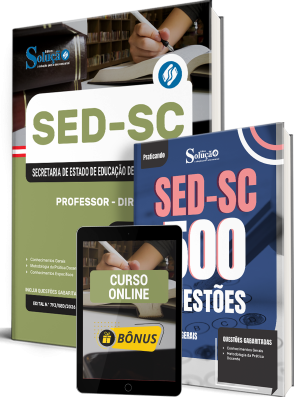 Combo SED-SC 2026 - Professor - Direito - Imagem 1