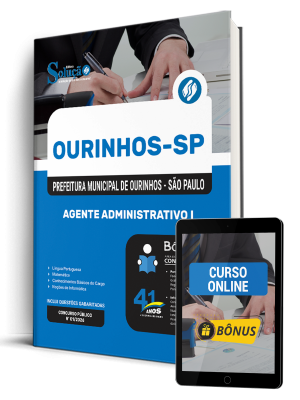 Apostila Prefeitura de Ourinhos - SP 2026 - Agente Administrativo I - Imagem 1