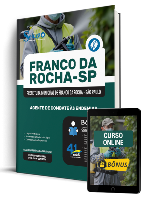 Apostila Prefeitura de Franco da Rocha - SP 2026 - Agente de Combate às Endemias - Imagem 1