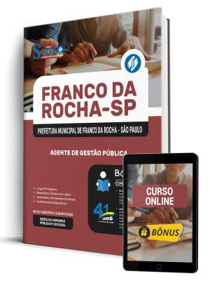 Apostila Prefeitura de Franco da Rocha - SP 2026 - Agente de Gestão Pública - Imagem 1
