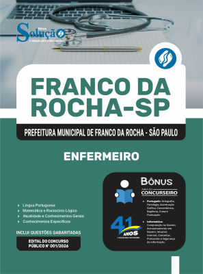 Apostila Prefeitura de Franco da Rocha - SP 2026 - Enfermeiro - Imagem 3
