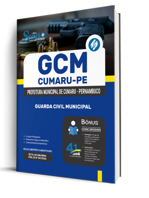 Apostila Prefeitura de Cumaru-PE 2026 - Guarda Civil Municipal - Imagem 2