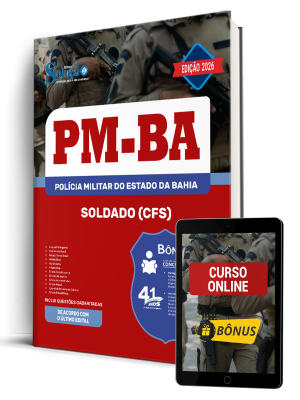 Apostila PM-BA 2026 - Soldado (CFS) - Imagem 1