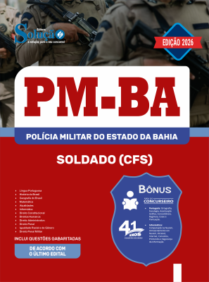 Apostila PM-BA 2026 em PDF - Soldado (CFS) - Imagem 1