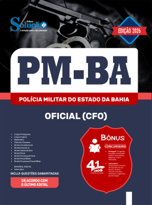 Apostila PM-BA 2026 em PDF - Oficial (CFO) - Imagem 1