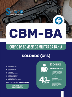 Apostila CBM-BA 2026 - Soldado (CFS) - Imagem 3
