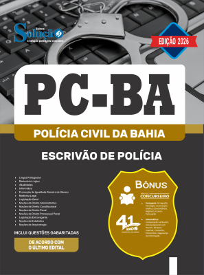 Apostila PC-BA 2026 - Escrivão de Polícia - Imagem 3