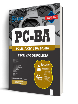 Apostila PC-BA 2026 - Escrivão de Polícia - Imagem 2