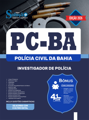 Apostila PC-BA 2026 - Investigador de Polícia - Imagem 3