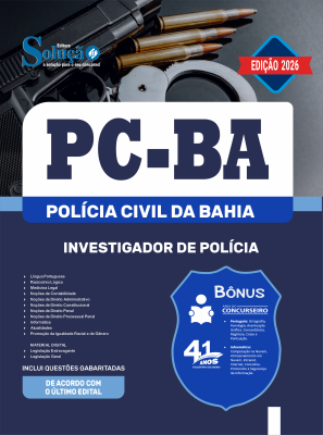 Apostila PC-BA 2026 em PDF - Investigador de Polícia - Imagem 1