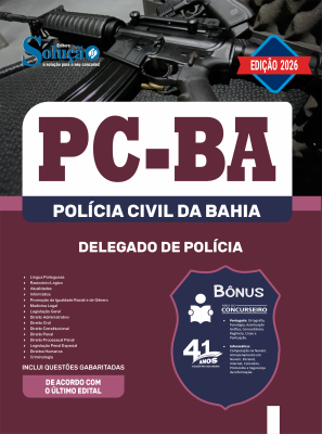 Apostila PC-BA 2026 - Delegado de Polícia - Imagem 3