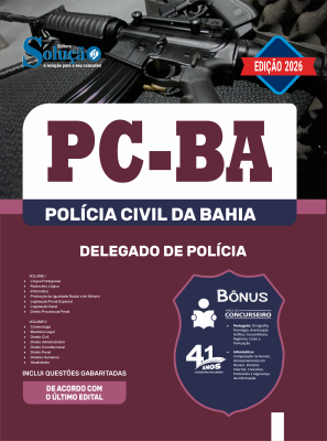 Apostila PC-BA 2026 - Delegado de Polícia - Imagem 3