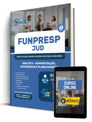 Apostila FUNPRESP-JUD 2026 - Analista - Administrativo, Governança e Planejamento - Imagem 1