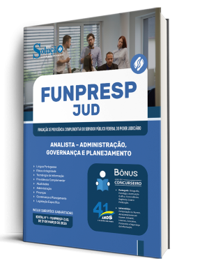 Apostila FUNPRESP-JUD 2026 - Analista - Administrativo, Governança e Planejamento - Imagem 2