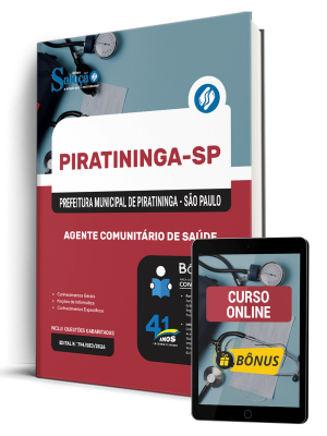 Apostila Prefeitura de Piratininga - SP 2026 - Agente Comunitário de Saúde - Imagem 1