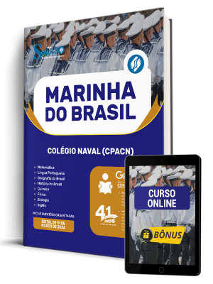 Apostila Marinha (Escola Naval) 2026 - Aspirante - Colégio Naval (CPACN) - Imagem 1