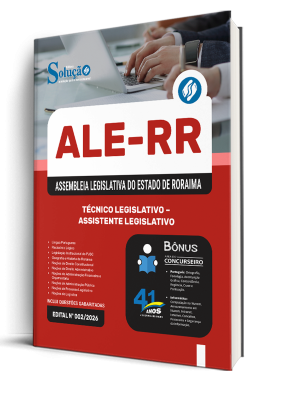 Apostila ALE-RR 2026 - Técnico Legislativo - Assistente Legislativo - Imagem 2