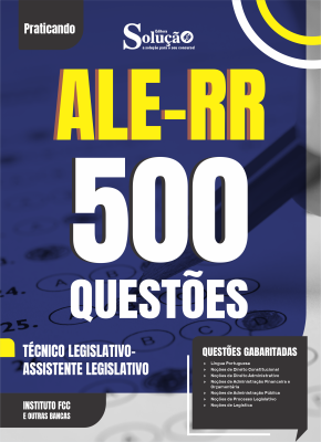 Caderno de Questões ALE-RR - Técnico Legislativo - Assistente Legislativo - 500 Questões Gabaritadas - Imagem 2