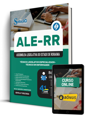 Apostila ALE-RR 2026 - Técnico Legislativo Especializado - Técnico em Enfermagem - Imagem 1