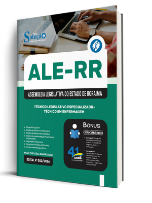 Apostila ALE-RR 2026 - Técnico Legislativo Especializado - Técnico em Enfermagem - Imagem 2