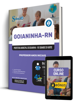 Apostila Prefeitura de Goianinha-RN 2026 - Professor Anos Iniciais - Imagem 1