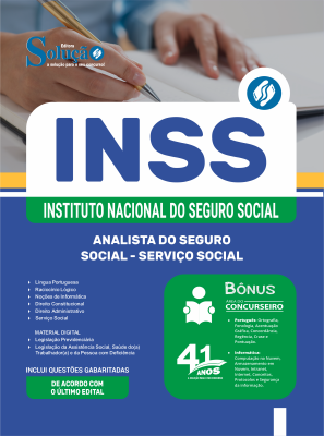 Apostila INSS 2026 - Analista do Seguro Social - Serviço Social - Imagem 3