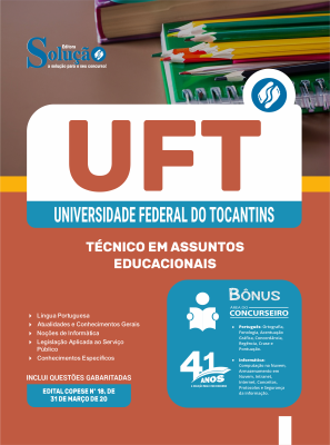 Apostila UFT 2026 - Técnico em Assuntos Educacionais - Imagem 3