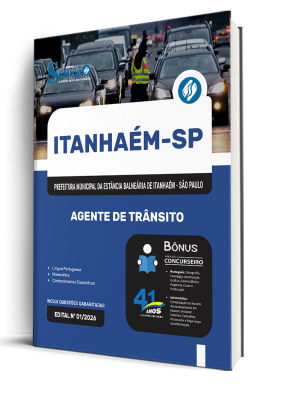 Apostila Prefeitura de Itanhaém - SP 2026 - Agente de Trânsito - Imagem 2