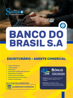Apostila BB 2026 em PDF - Escriturário - Agente Comercial - Imagem 1