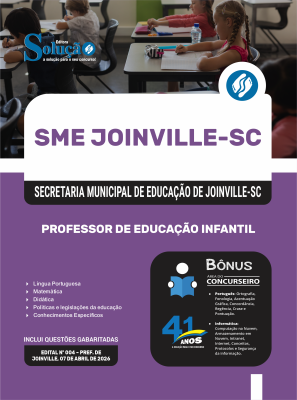 Apostila SME Joinville-SC 2026 - Professor de Educação Infantil - Imagem 3