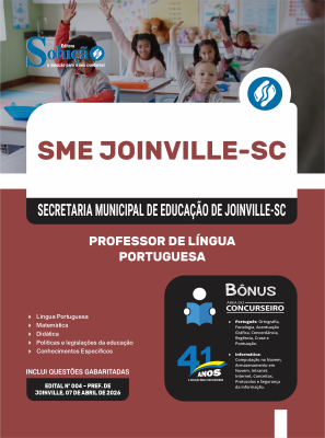Apostila SME Joinville-SC 2026 - Professor de Língua Portuguesa - Imagem 3