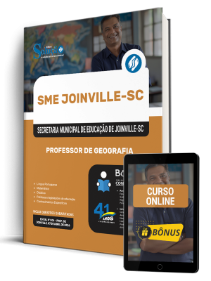 Apostila SME Joinville-SC 2026 - Professor de Geografia - Imagem 1