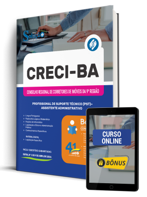 Apostila CRECI-BA 2026 - Profissional de Suporte Técnico (PST) - Assistente Administrativo - Imagem 1