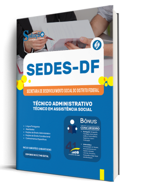 Apostila SEDES-DF 2026 - Técnico em Assistência Social - Técnico Administrativo - Imagem 2