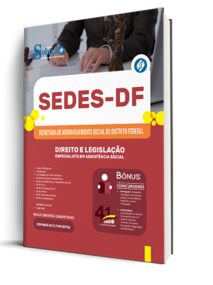 Apostila SEDES-DF 2026 - Especialista em Assistência Social - Direito e Legislação - Imagem 2
