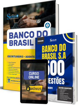 Combo Banco do Brasil 2026 - Escriturário - Agente Comercial - Imagem 1