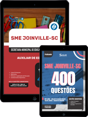 Combo SME Joinville-SC 2026 - Auxiliar de Educador - Imagem 1
