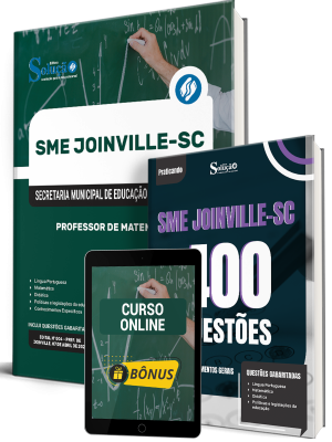 Combo SME Joinville-SC 2026 - Professor de Matemática - Imagem 1