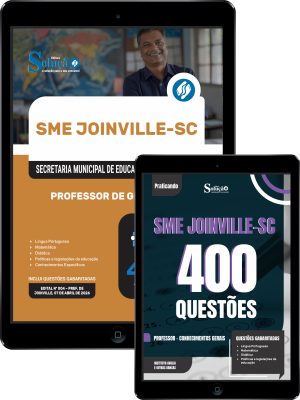 Combo SME Joinville-SC 2026 - Professor de Geografia - Imagem 1
