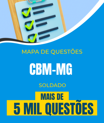 Mapa de Questões Online - CBM-MG - Soldado - 5 Mil Questões - Imagem 1