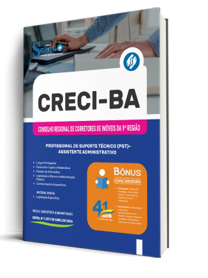 Combo CRECI-BA 2026 - Profissional de Suporte Técnico (PST) - Assistente Administrativo - Imagem 2