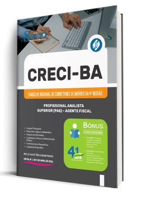 Combo CRECI-BA 2026 - Profissional Analista Superior (PAS) - Agente Fiscal - Imagem 2