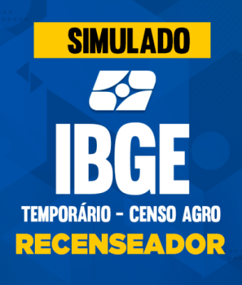 Simulado - IBGE - Temporário 2026 - Censo Agro - Recenseador