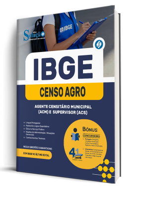 Apostila IBGE Temporário 2026 - Agente Censitário Municipal (ACM) e Supervisor (ACS) - Imagem 2
