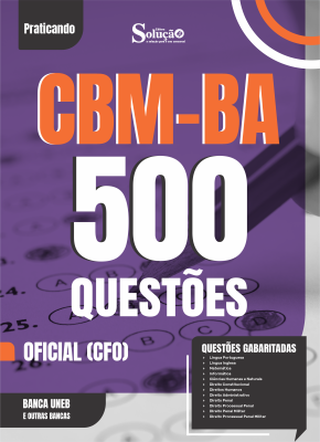 Caderno de Questões CBM-BA - Oficial (CFO) - 500 Questões Gabaritadas - Imagem 2