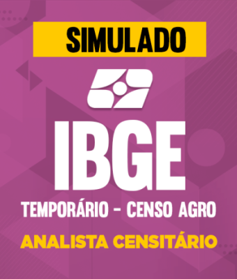 Simulado - IBGE - Temporário 2026 - Censo Agro - Analista Censitário - Conhecimentos Básicos
